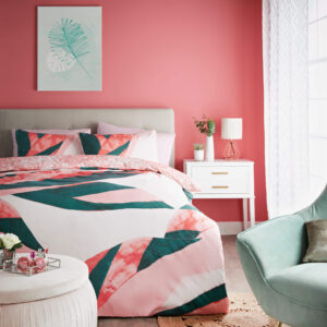 Cosmopolitan Miami Print Duvet Set
