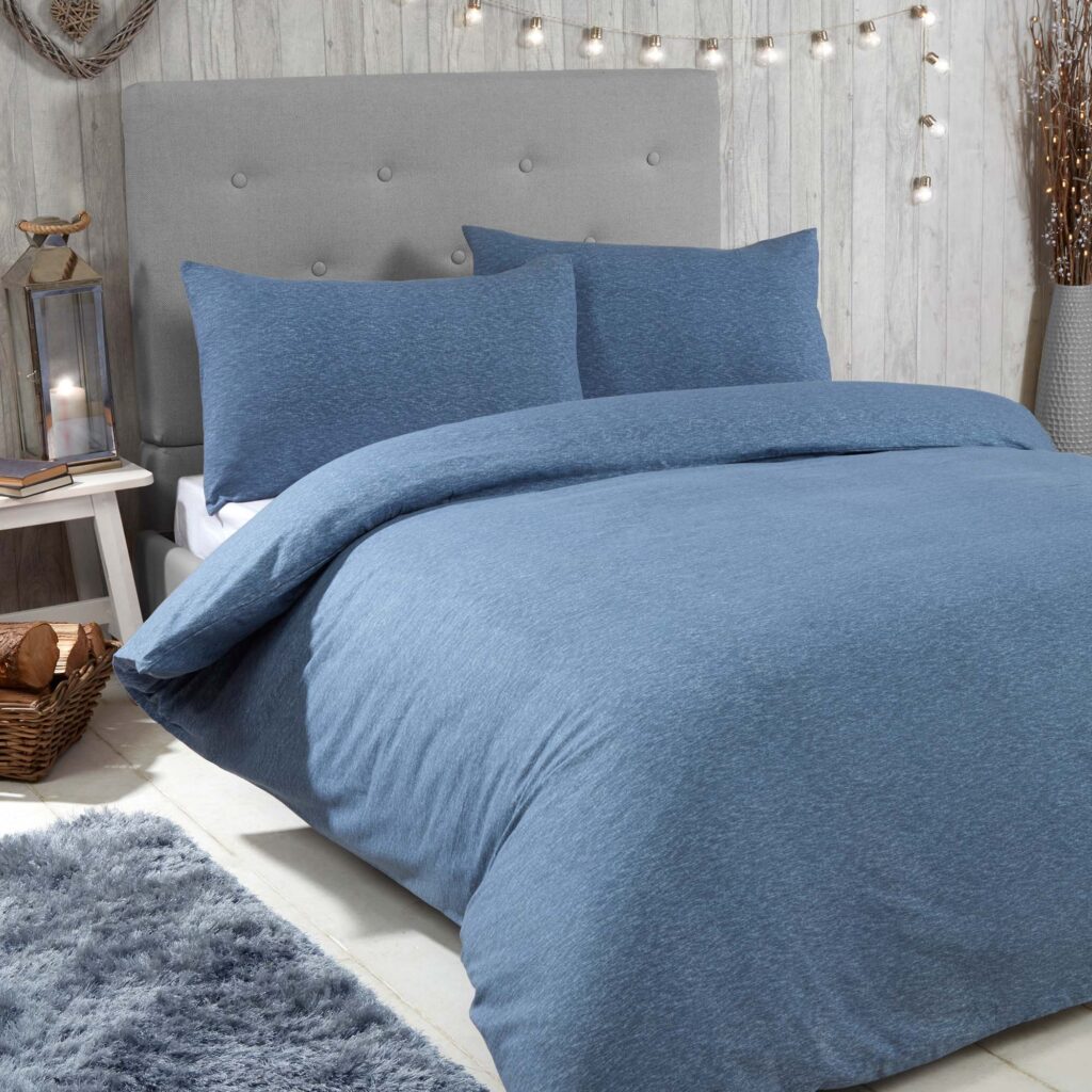 Sanctuary Melange Duvet Set - Denim