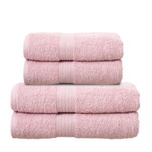 Silentnight Lurex Towels - Blush