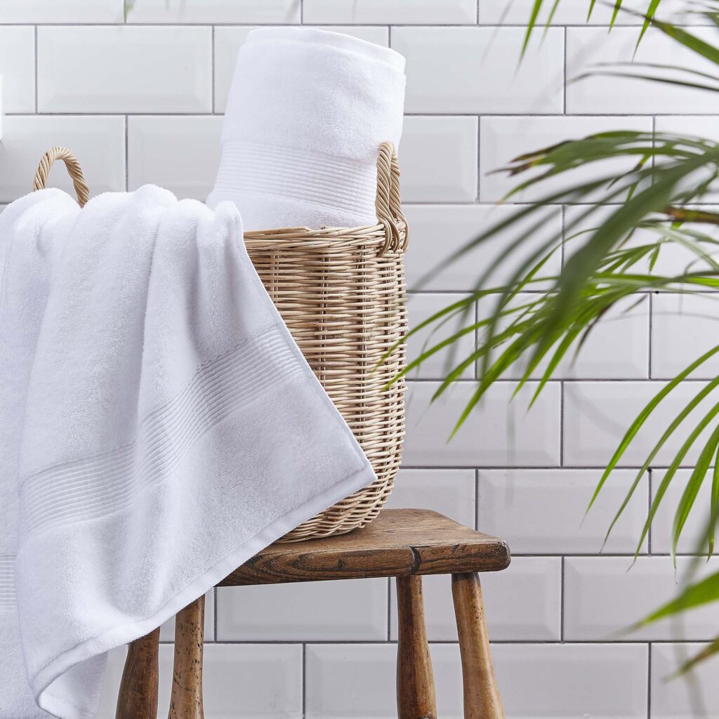 Silentnight Plain Towels - White