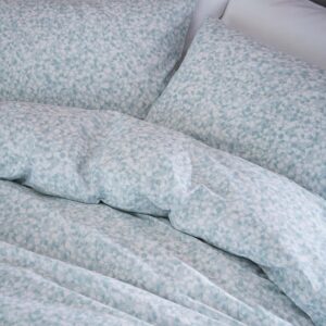 Silentnight Alva Duvet Set - Duck Egg