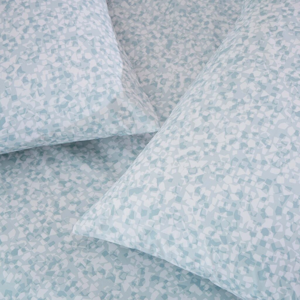 Silentnight Alva Duvet Set - Duck Egg