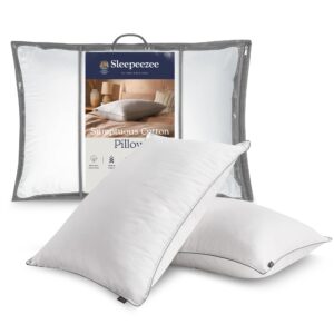 Sleepeezee Sumptuous Cotton Pillow Pair